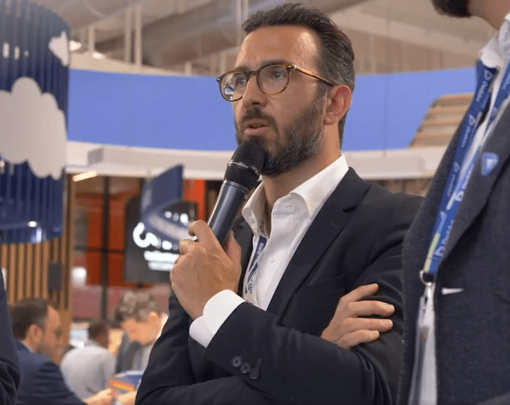 Nicolas Boschetti, directeur des systèmes d'information chez Beaver IT, intervenant lors de SANTEXPO sur les innovations en santé numérique.